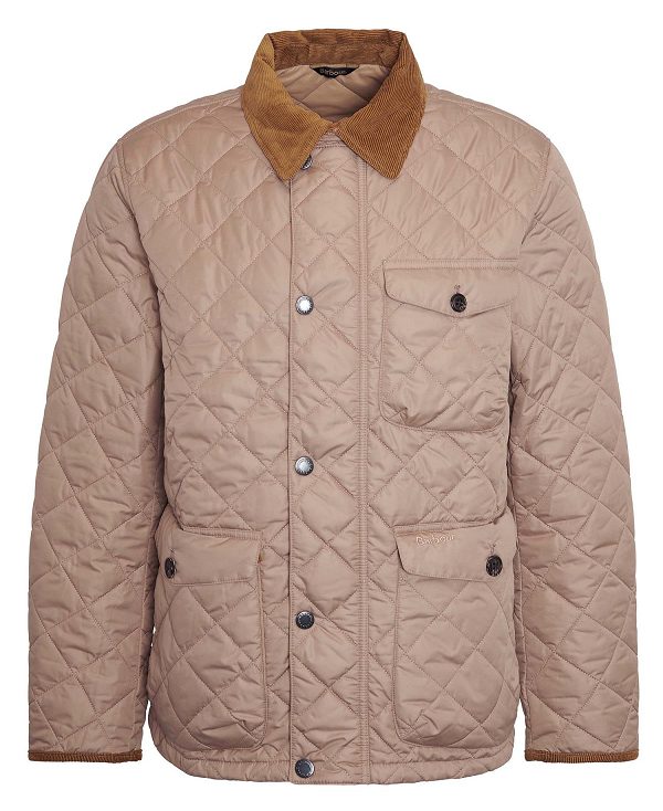 Barbour Hornby Quilted Jacket Timberwolf | BABO87349