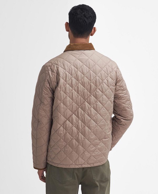 Barbour Hornby Quilted Jacket Timberwolf | BABO87349