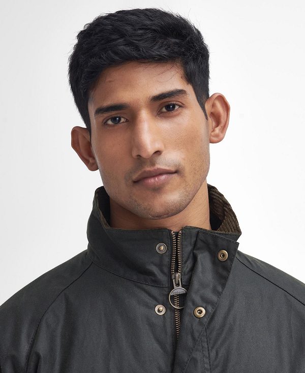 Barbour Hornsea Waxed Jacket Fern | BABO87219