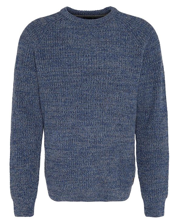 Barbour Horseford Crew Neck Jumper Blue | BABO88665