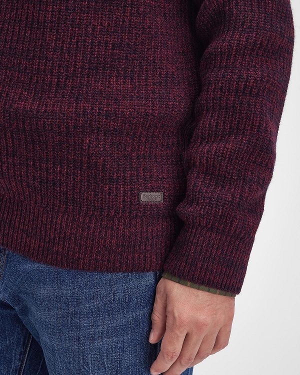 Barbour Horseford Crew Neck Jumper Red | BABO88664