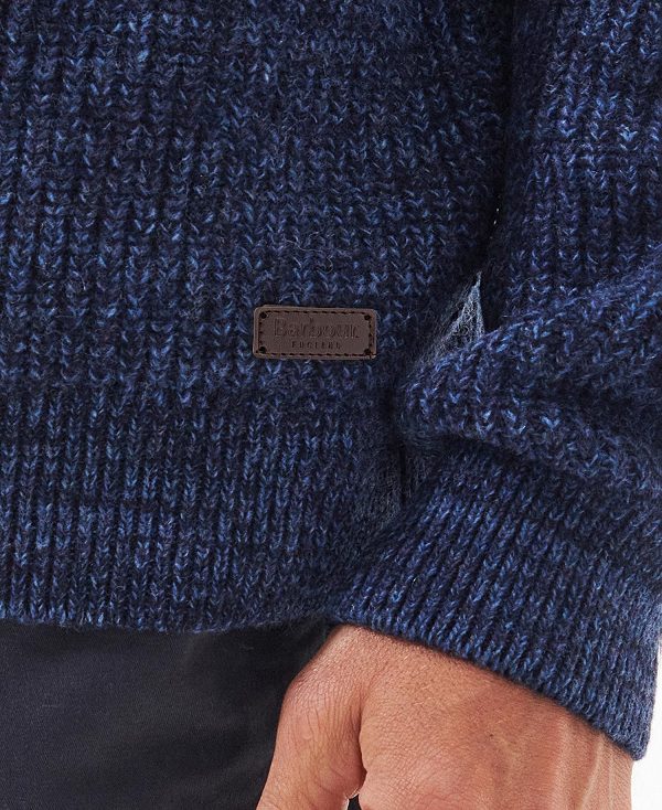 Barbour Horseford Half-zip Jumper Navy | BABO88565