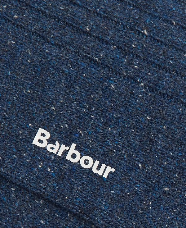 Barbour Houghton Socks Navy/Grey | BABO89156