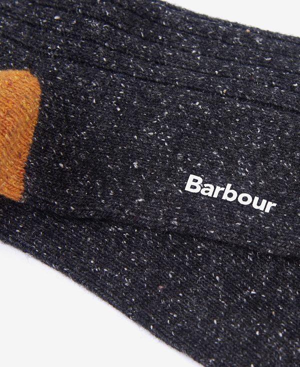 Barbour Houghton Socks Red/Navy | BABO89159