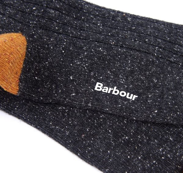 Barbour Houghton Socks Red/Navy | BABO89159