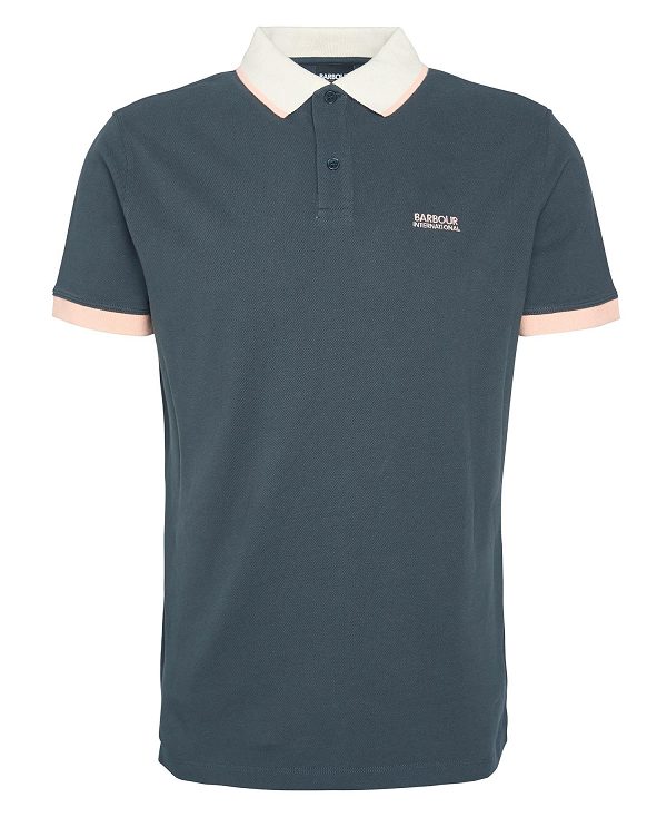 Barbour Howall Polo Shirt Forest | BABO88138