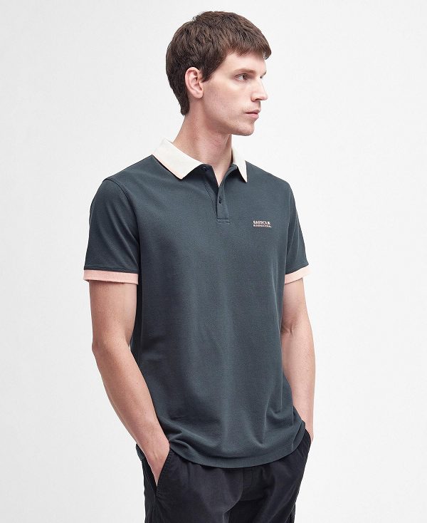 Barbour Howall Polo Shirt Forest | BABO88138