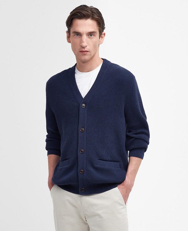 Barbour Howick Cardigan Classic Navy | BABO88696