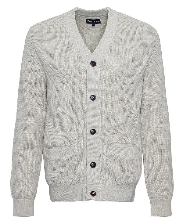 Barbour Howick Cardigan Whisper White | BABO88697