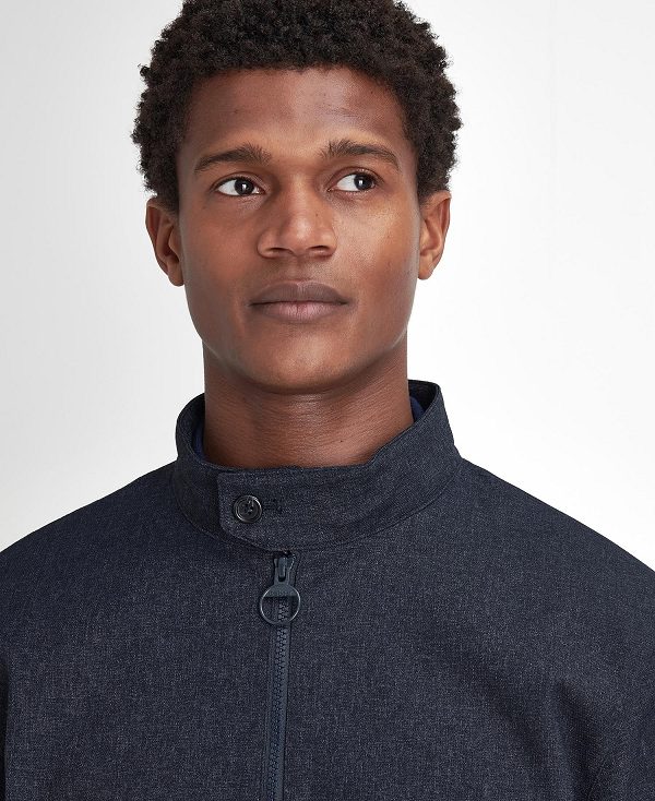 Barbour Howick Showerproof Harrington Jacket Navy | BABO87457