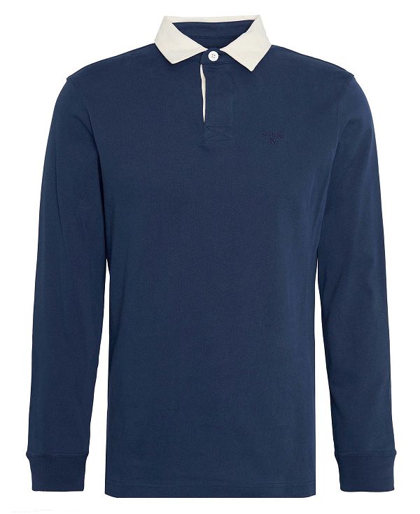 Barbour Howtown Rugby Shirt Navy | BABO88244