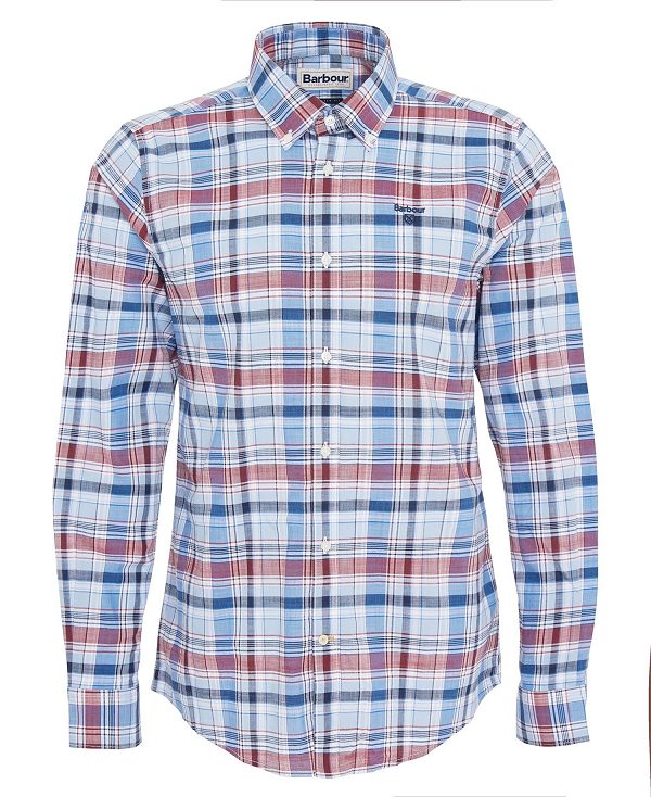 Barbour Hutton Tailored Shirt Stone | BABO87712