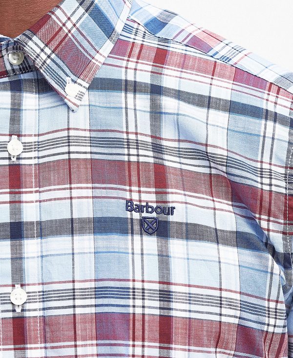 Barbour Hutton Tailored Shirt Stone | BABO87712