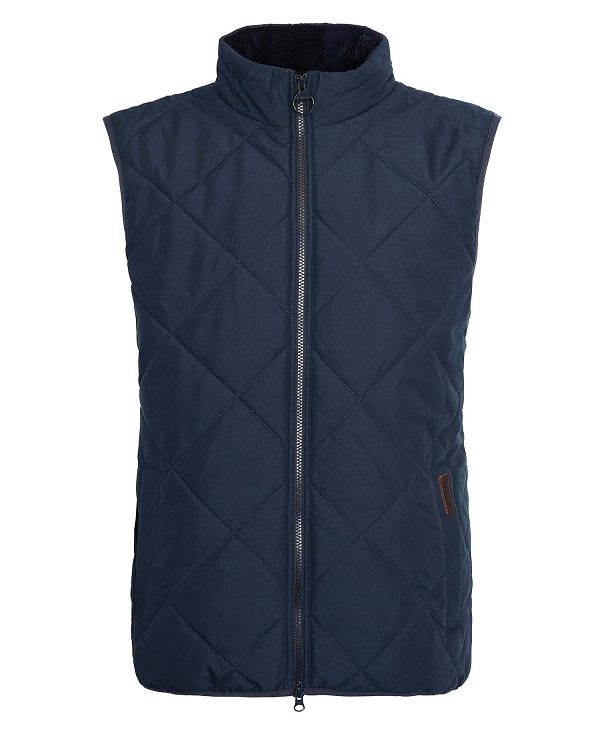 Barbour Hybrid Quilted Gilet Navy | BABO87568