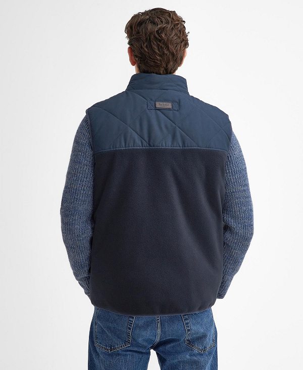 Barbour Hybrid Quilted Gilet Navy | BABO87568