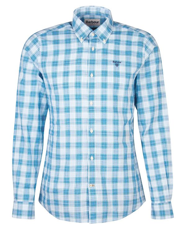 Barbour /Images Spillman Tailored Shirt Sky | BABO87597