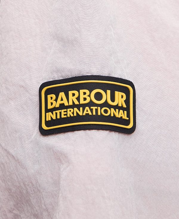 Barbour Inlet Overshirt Dusk Pink | BABO87983