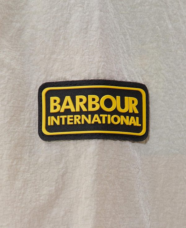 Barbour Inlet Regular Fit Overshirt Light Stone | BABO87646