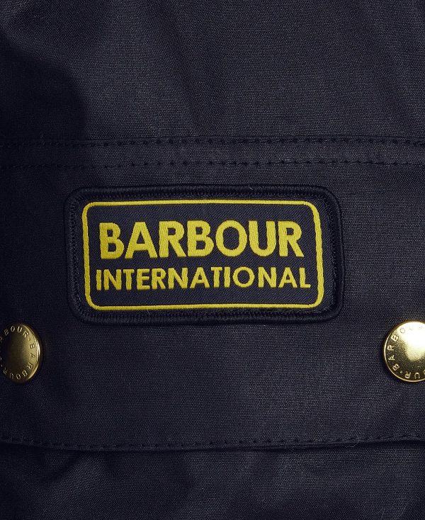 Barbour International Original Waxed Jacket Navy | BABO87156