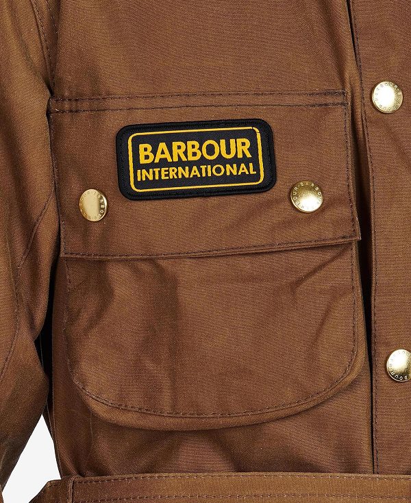 Barbour International Original Waxed Jacket Sand | BABO87160