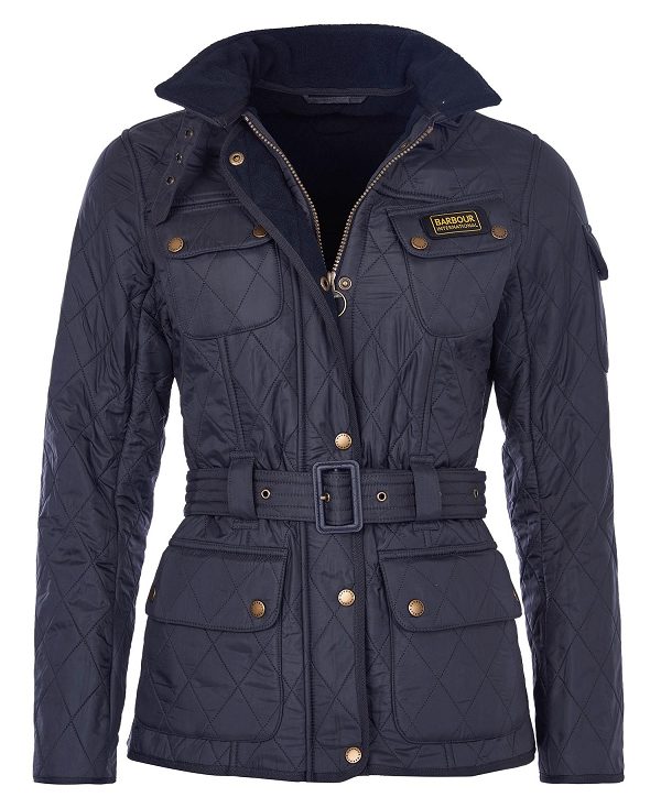 Barbour International Polarquilt Jacket Navy | BABO89255