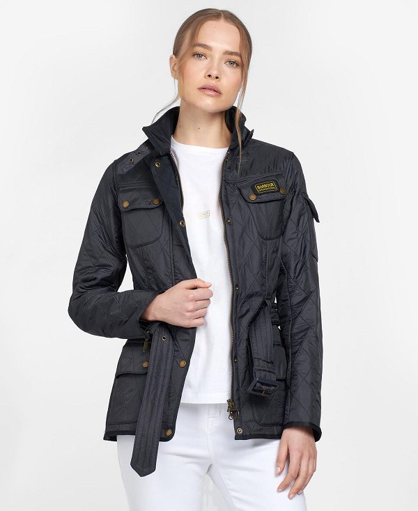 Barbour International Polarquilt Jacket Navy | BABO89255