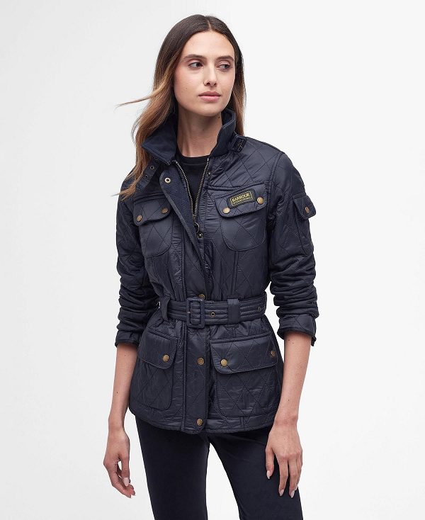 Barbour International Polarquilt Jacket Navy | BABO89255