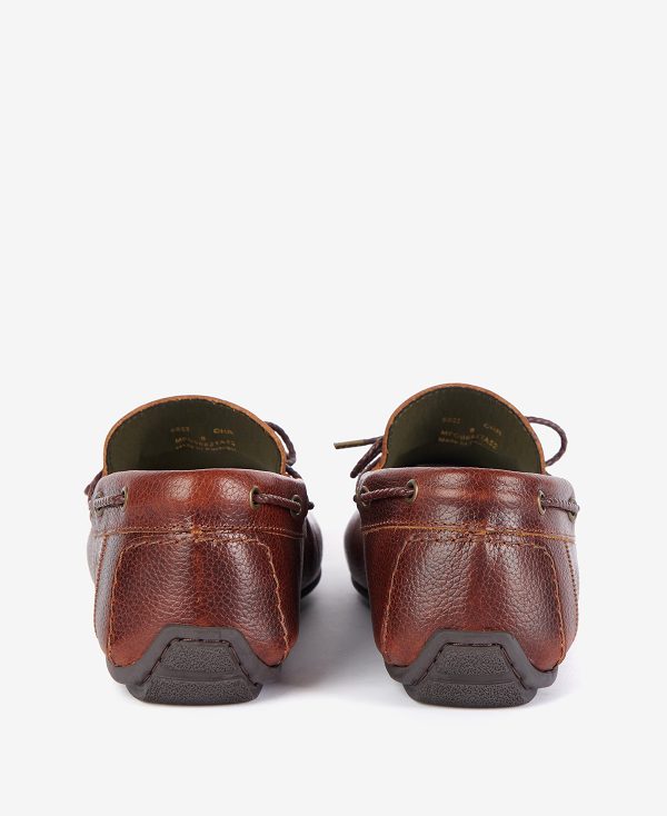 Barbour Jenson Driving Shoes Cognac | BABO88897