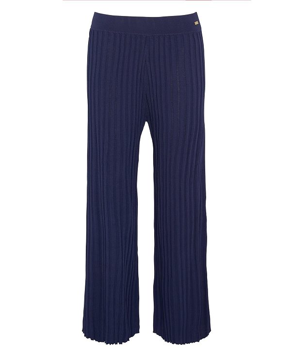 Barbour Julia Knitted Trousers Classic Navy | BABO89832