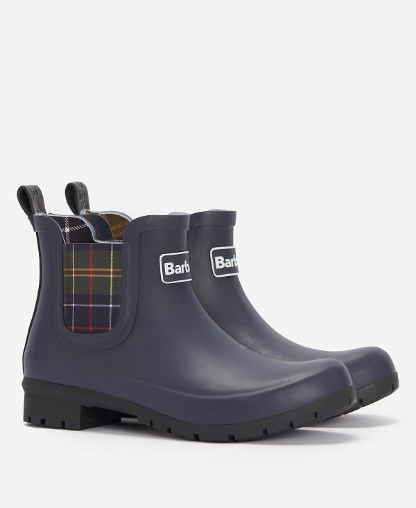 Barbour Kingham Wellingtons Navy | BABO89914