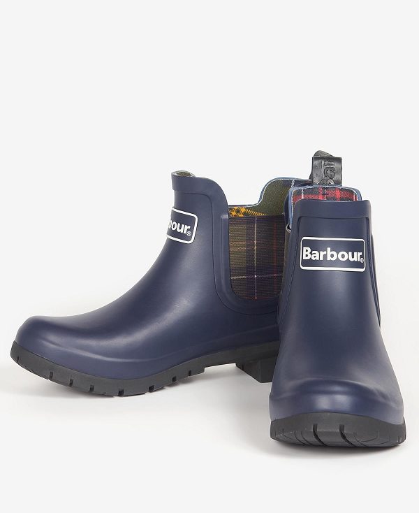 Barbour Kingham Wellingtons Navy | BABO89914