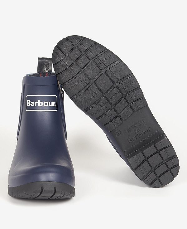 Barbour Kingham Wellingtons Navy | BABO89914