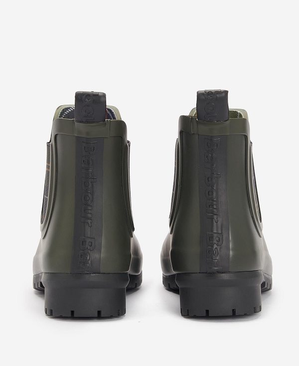 Barbour Kingham Wellingtons Olive | BABO89920