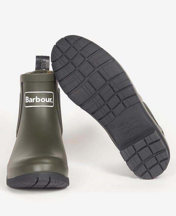 Barbour Kingham Wellingtons Olive | BABO89920