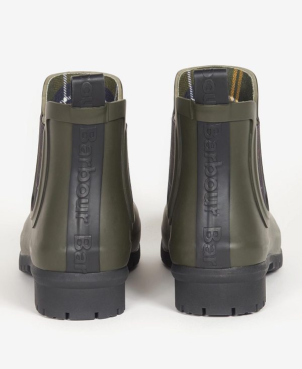 Barbour Kingham Wellingtons Olive | BABO89920