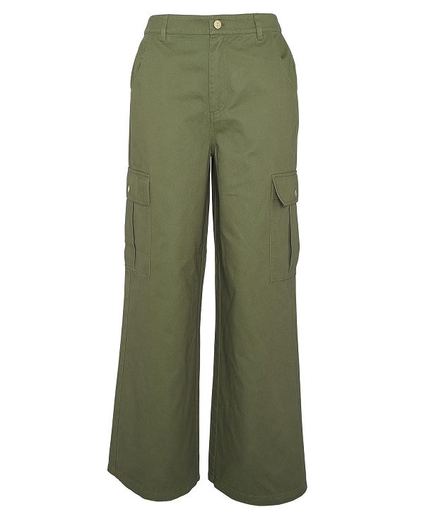 Barbour Kinghorn Cargo Trousers Olive | BABO89834