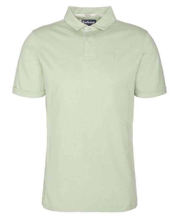 Barbour Kirkhill Short-sleeved Polo Shirt Classic White | BABO88199