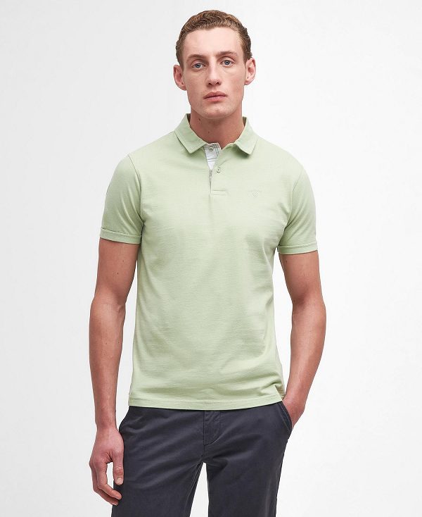 Barbour Kirkhill Short-sleeved Polo Shirt Classic White | BABO88199