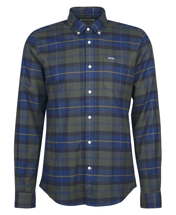 Barbour Kyeloch Tailored Fit Shirt Greystone | BABO87827