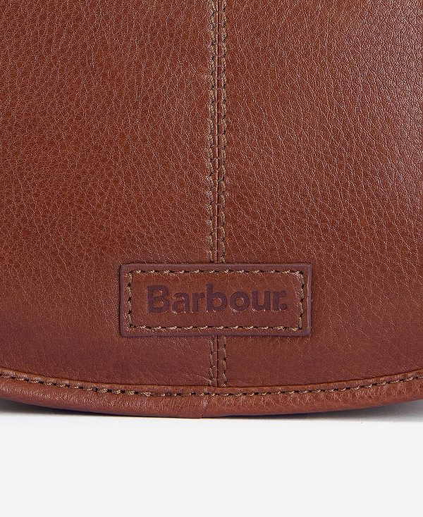 Barbour Laire Medium Saddle Bag Classic Brown | BABO89953