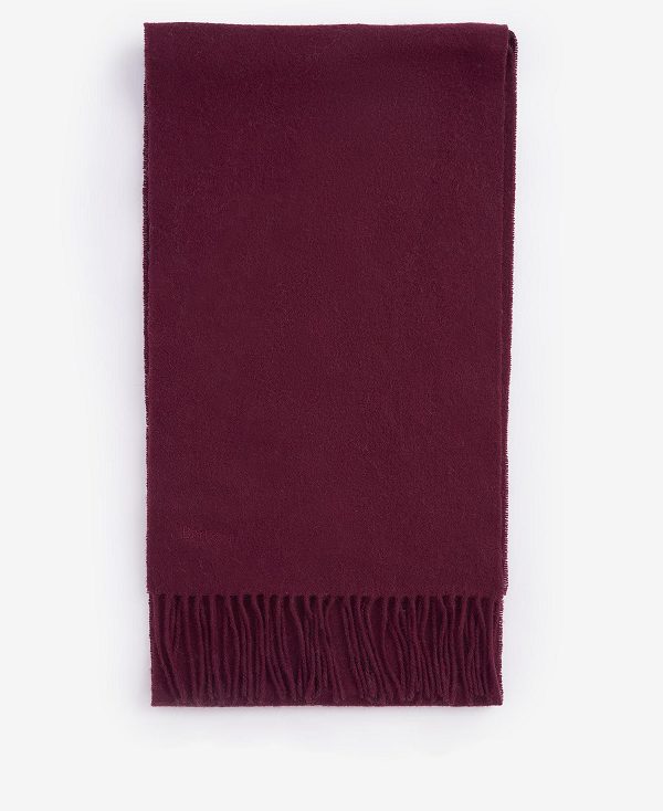 Barbour Lambswool Woven Scarf Warm Ginger | BABO90112