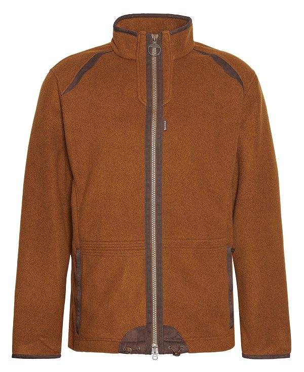 Barbour Langdale Fleece Jacket Brown | BABO88714