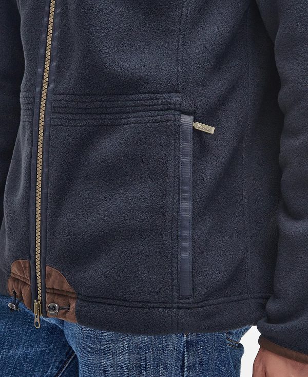 Barbour Langdale Fleece Jacket Navy | BABO88713