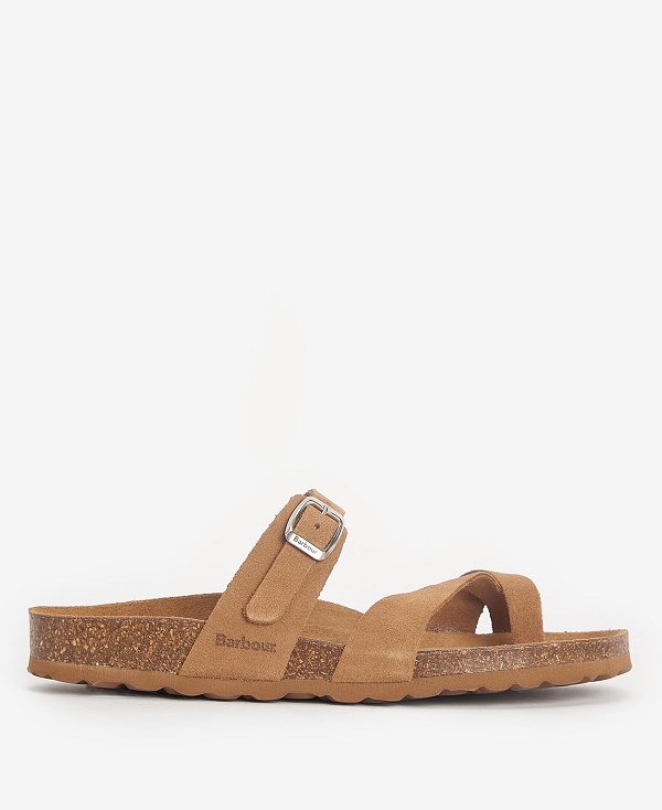 Barbour Langton Sandals Brown | BABO89897