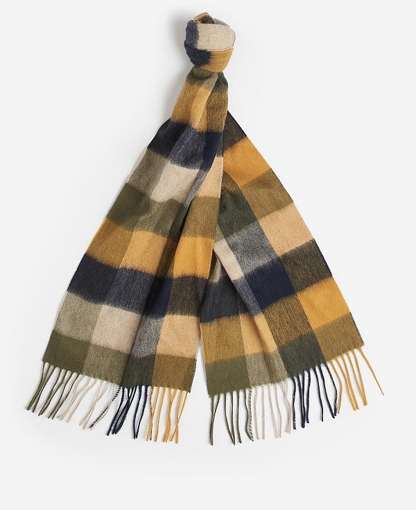 Barbour Large Tattersall Scarf Multi | BABO89098