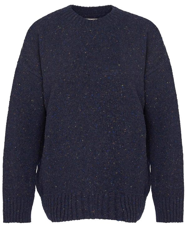 Barbour Lavensdale Crew Neck Jumper Classic Navy | BABO89704