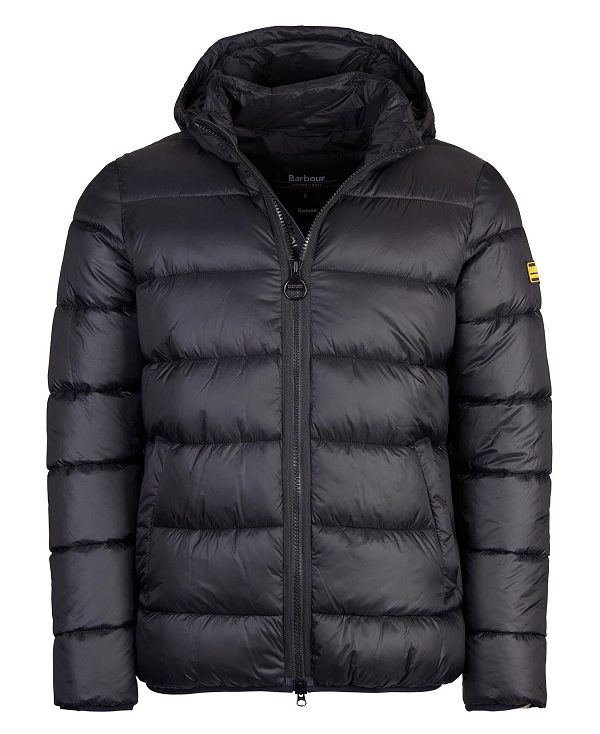 Barbour Legacy Bobber Quilted Jacket Black | BABO87305