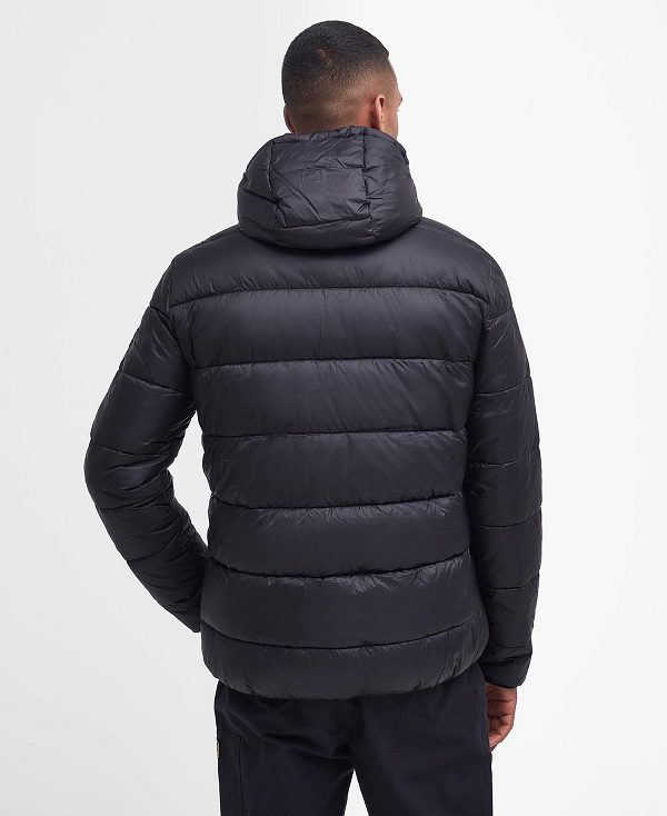 Barbour Legacy Bobber Quilted Jacket Black | BABO87305