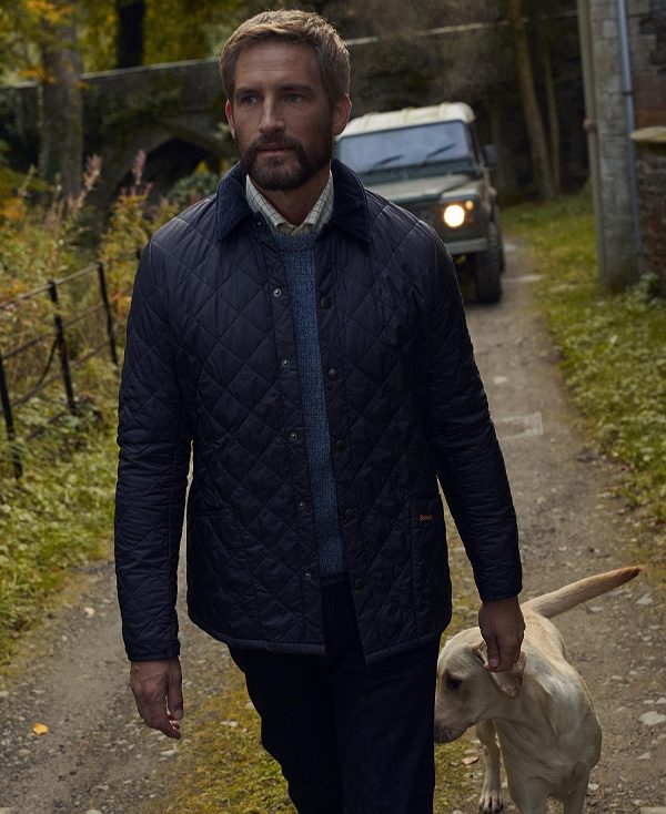 Barbour Liddesdale® Quilted Jacket Navy | BABO87309