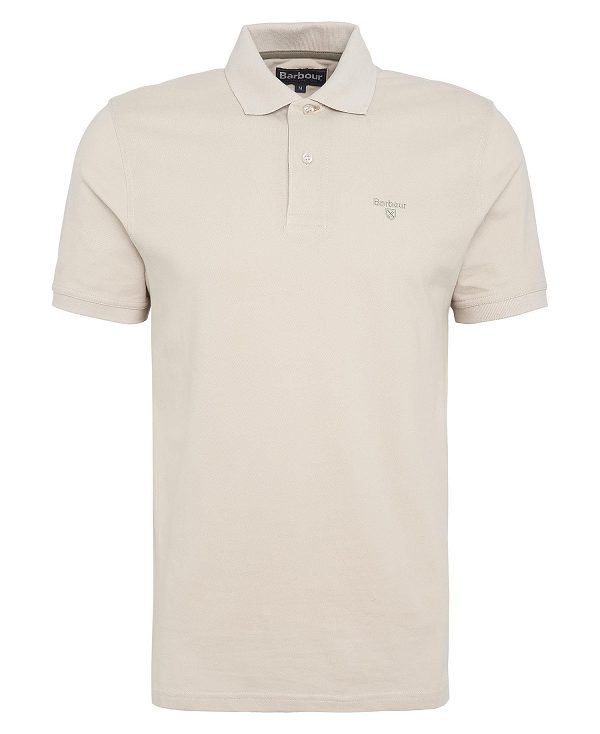 Barbour Lightweight Sports Polo Shirt Mist | BABO88103